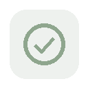 Checkmark icon representing honest assessments